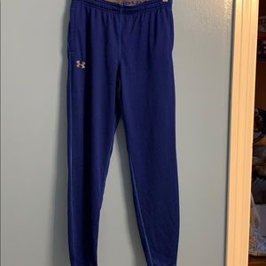 Blue Under Armour youth Large pants